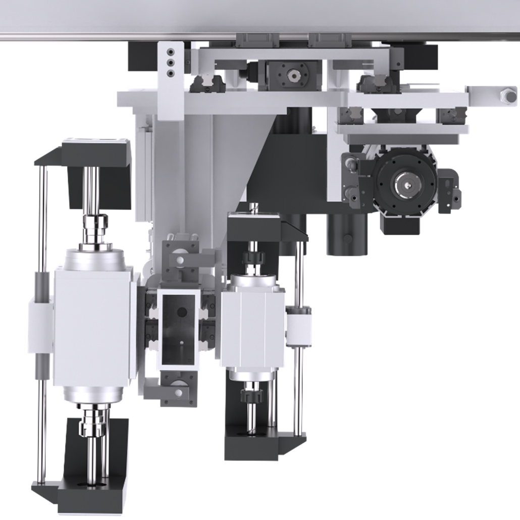 Skupina pro rotační horizontální vrtání a frézování