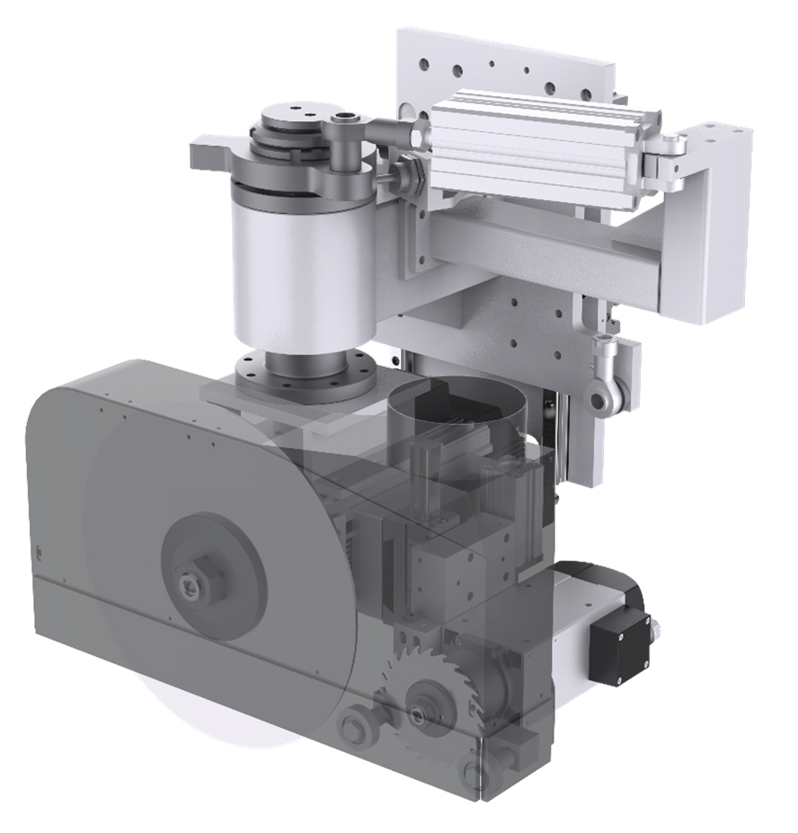 Rotační pilová jednotka