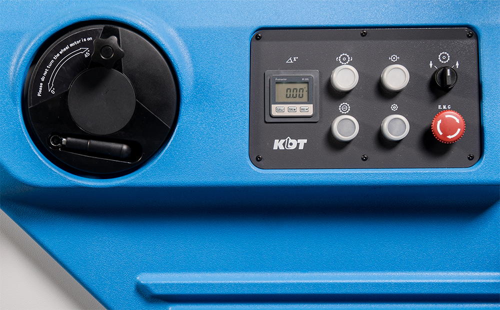 Machine control panel