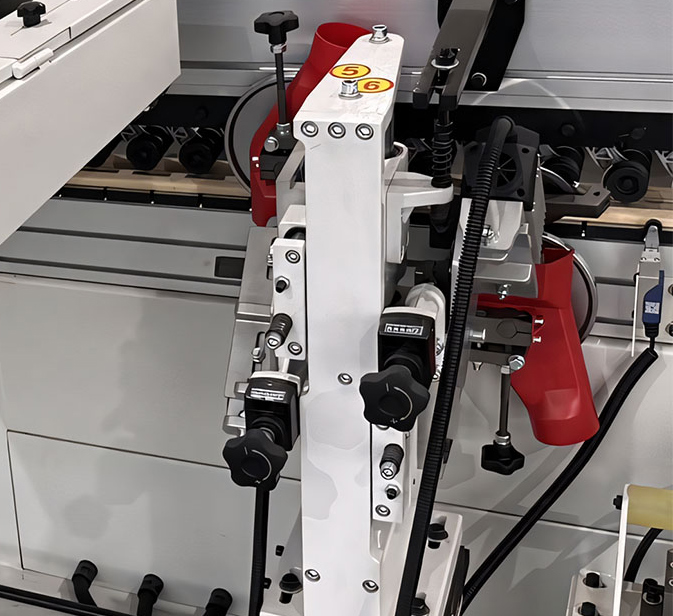 milling unit with radius cutters