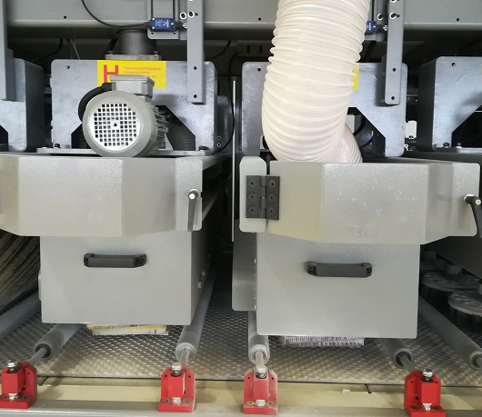 H2 – transverse (drum) sanding group