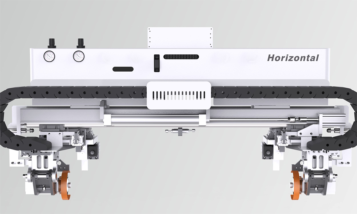 horizontal crosscut unit