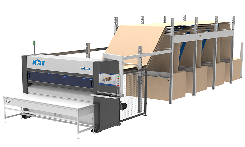 Machine for making boxes WG8C1H4P4