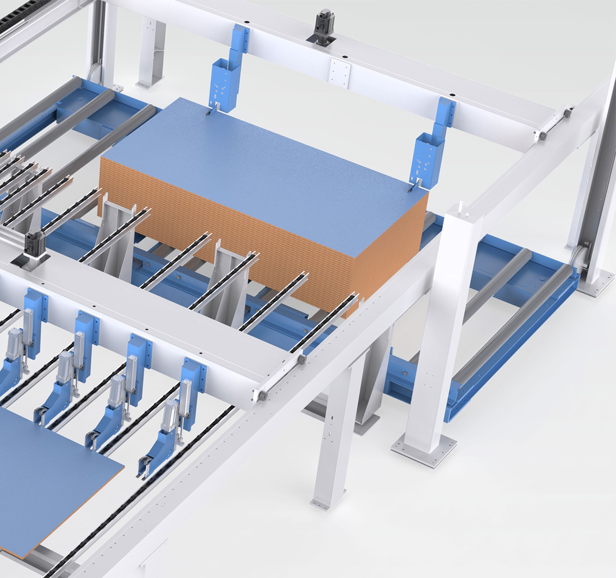 Automatické zadní nakládání