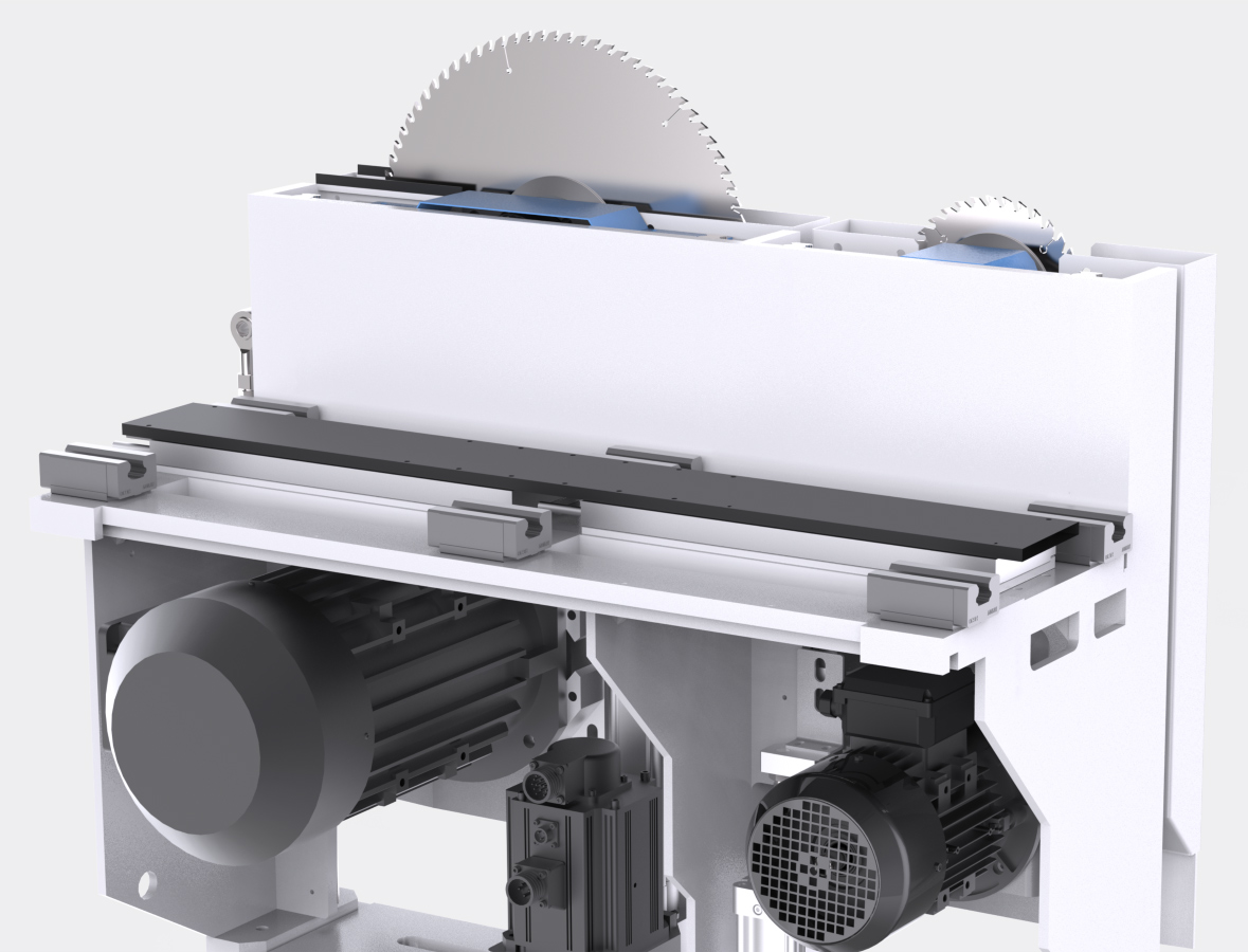 pohyb pilového vozíku