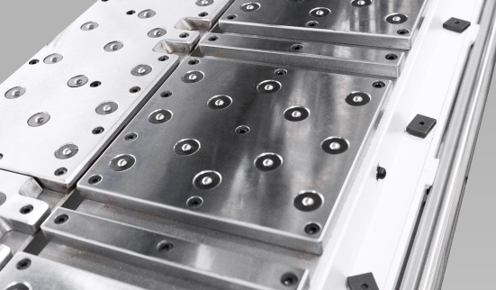 air cushion in the cutting area