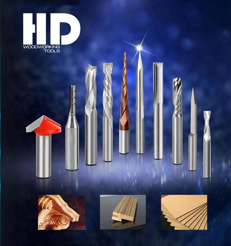 CNC router bits for wood