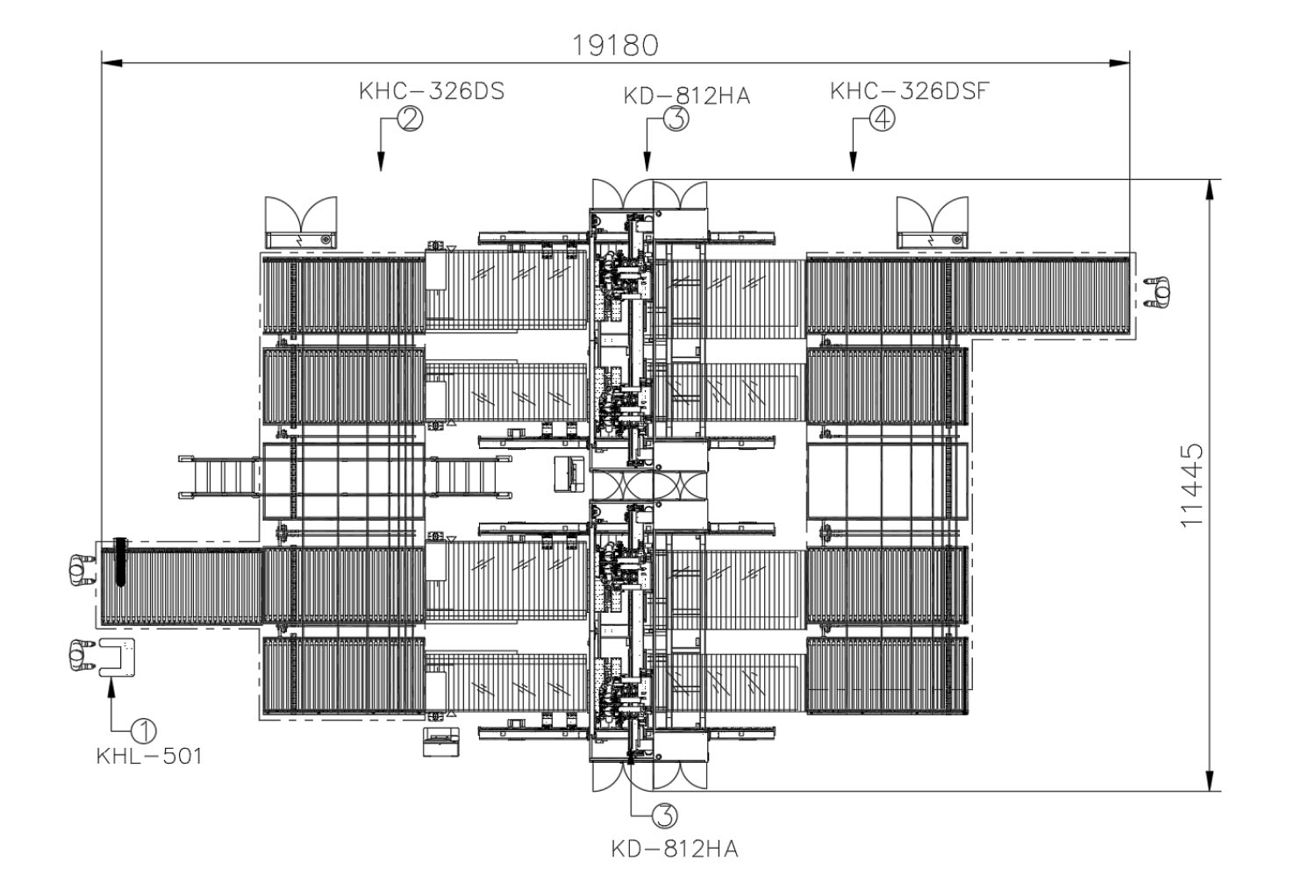 Shop floor layout