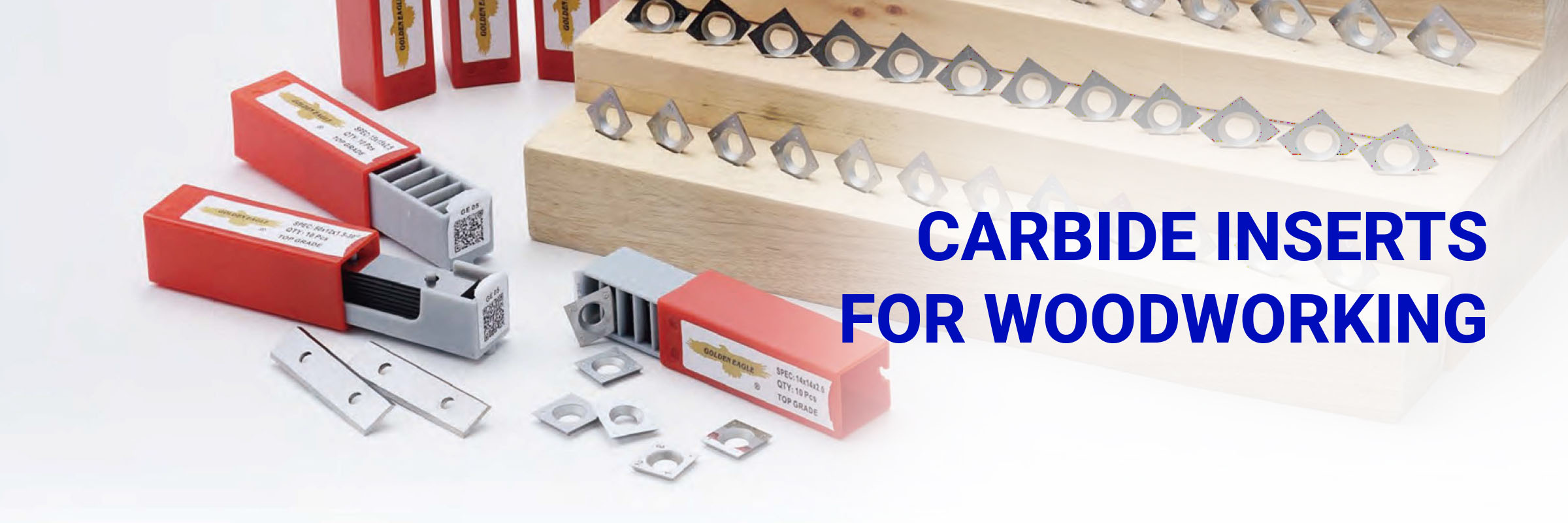 Carbide replaceable blades for milling cutters