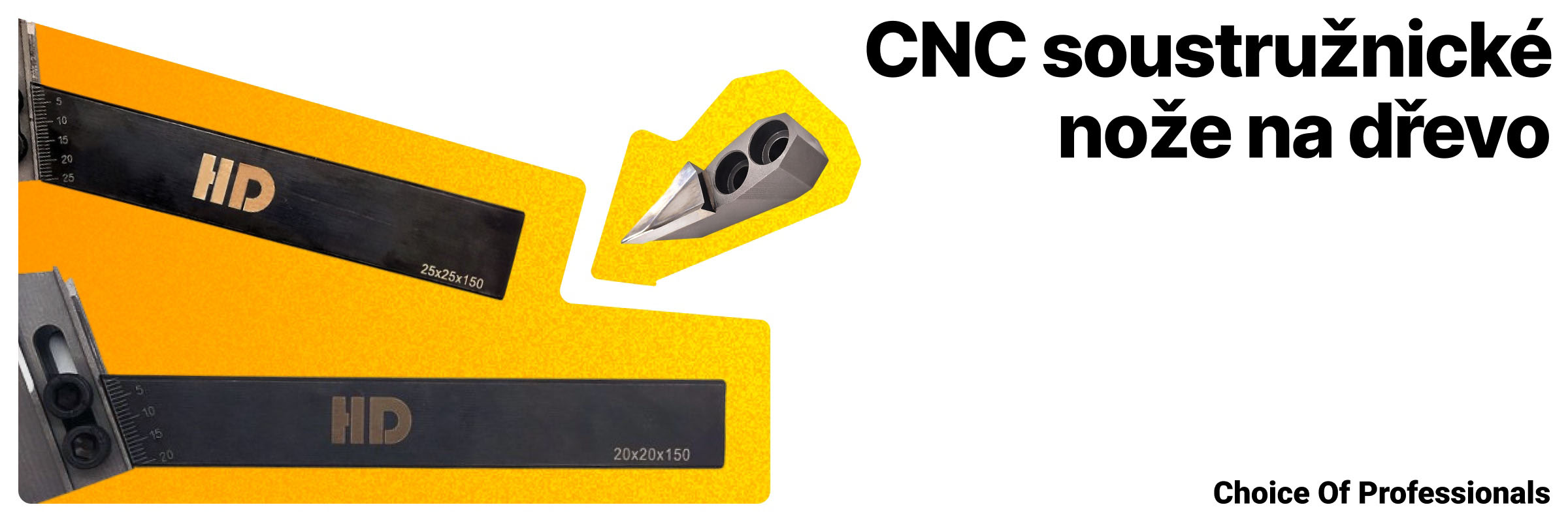 CNC soustružnické nože na dřevo