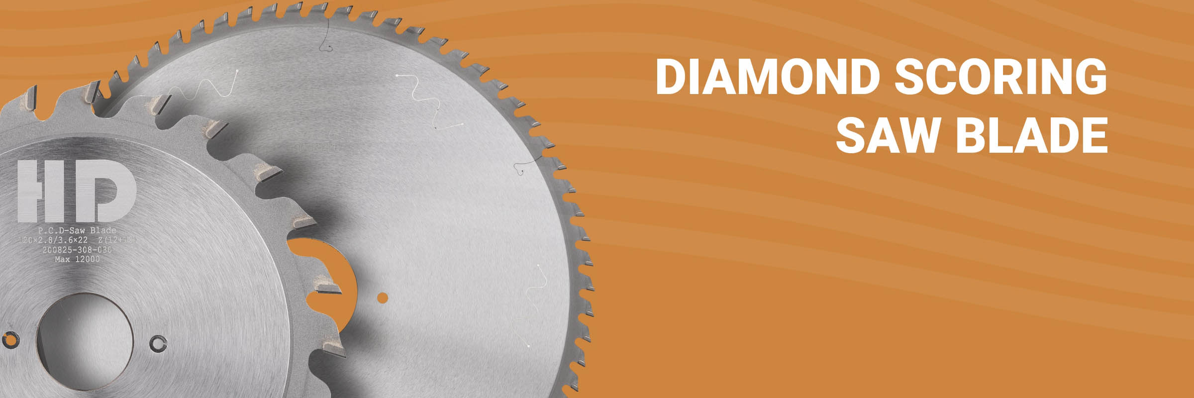 Diamond scoring saw blade