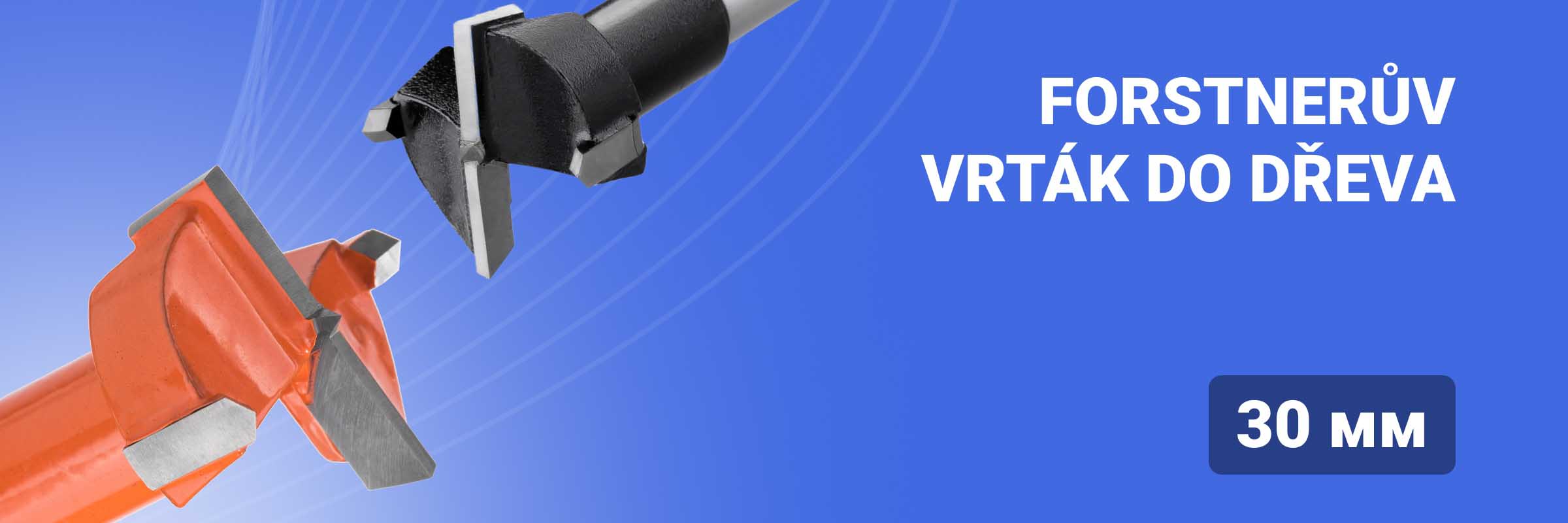 Forstnerův vrták 30 mm do dřeva