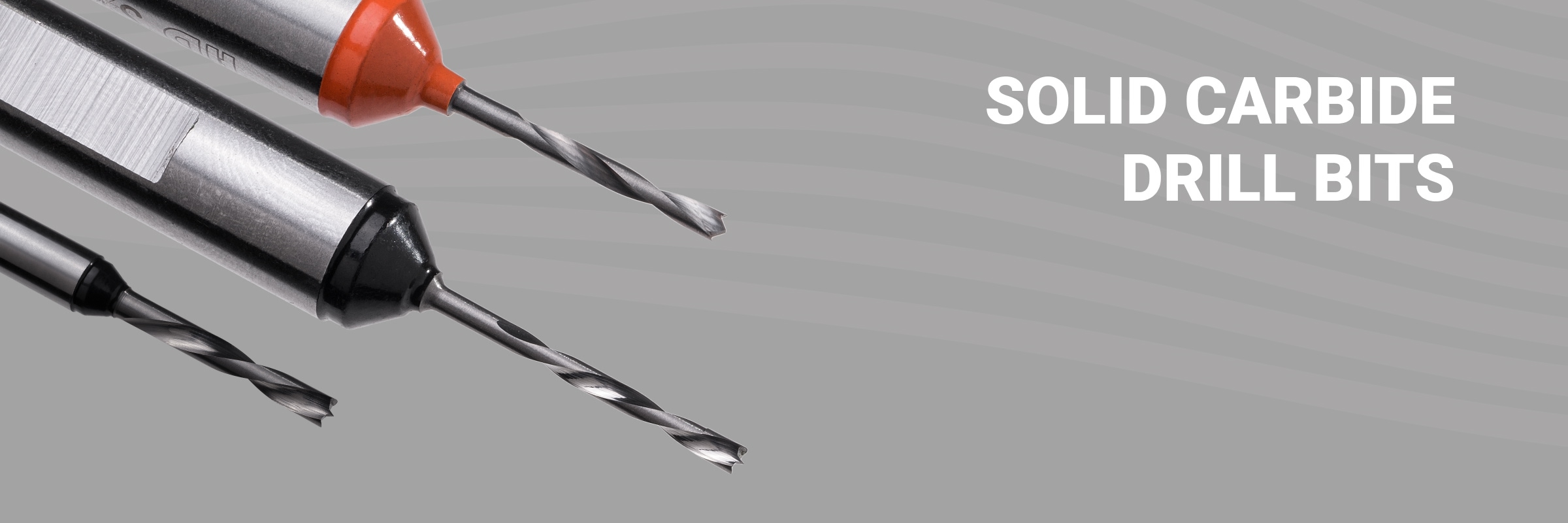 Solid carbide drill bits