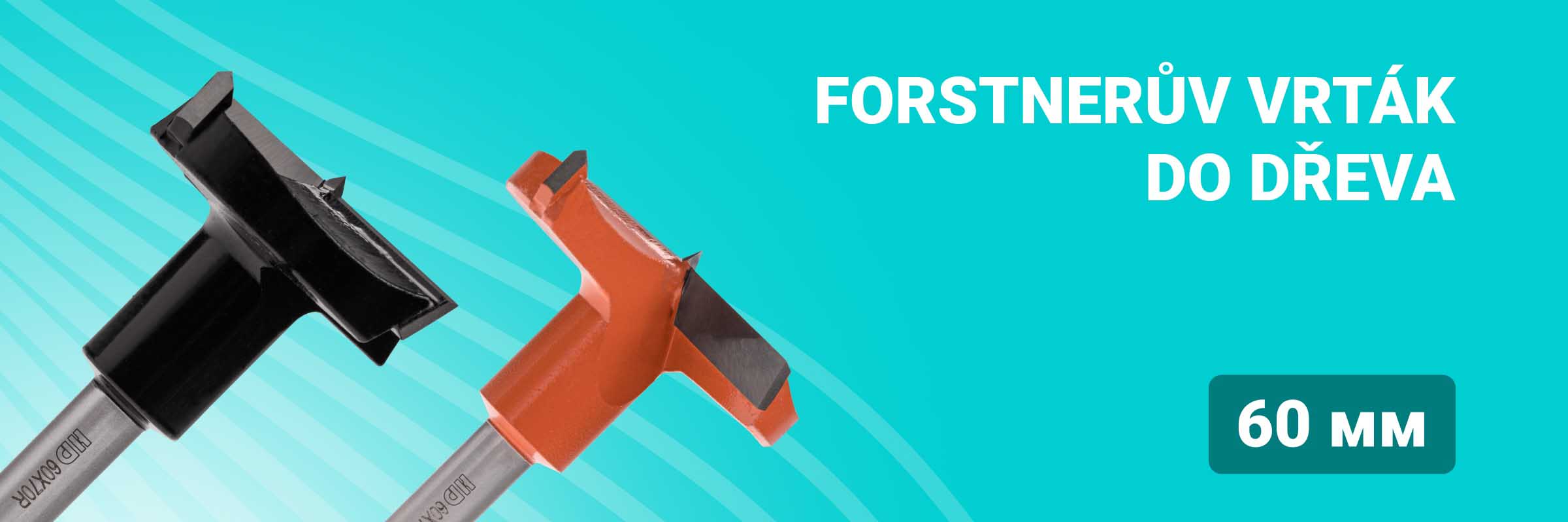 Forstnerův vrták 60 mm do dřeva