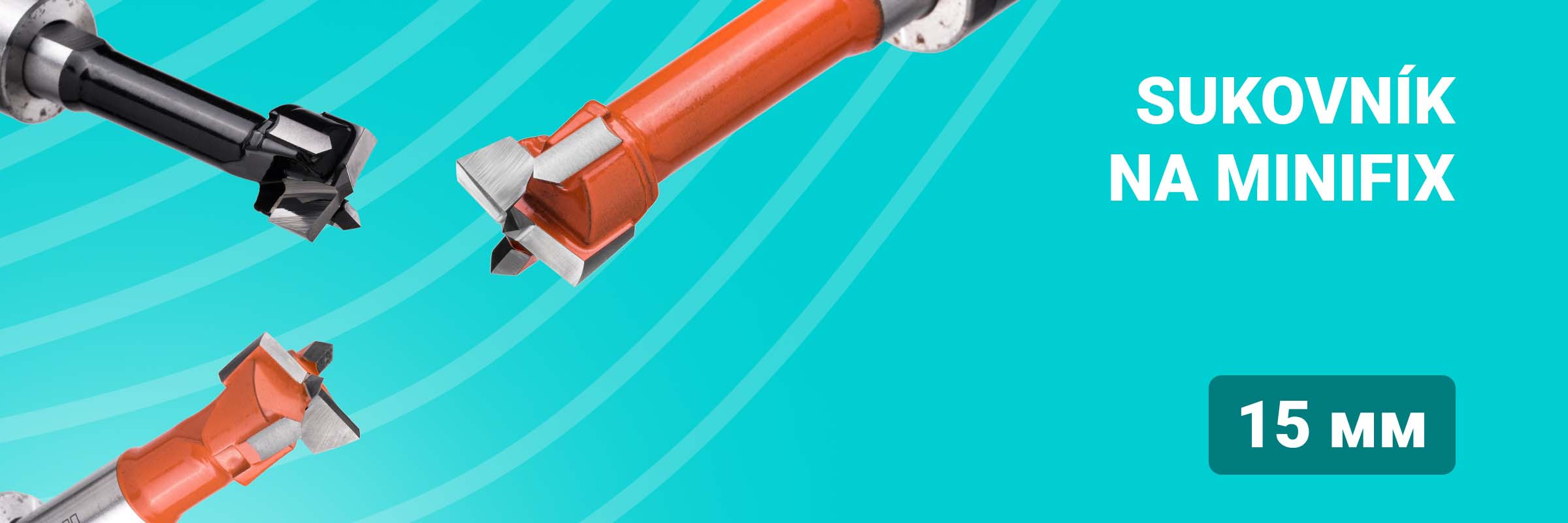 Sukovník na minifix 15 mm